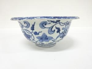 古伊万里　染付　大鉢